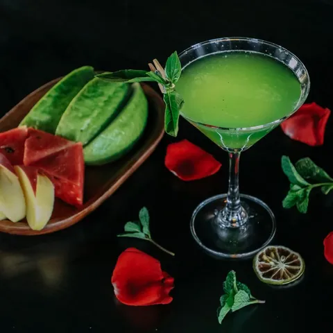 Obuolių Martini kokteilis